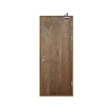 UL Listed flush wooden fire door anti fire door wooden fireproof door